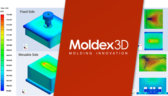 Moldex 3D - Análise de Molde Completo